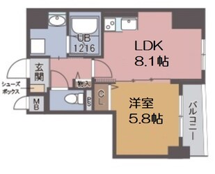 プログレスコート梅田北の物件間取画像